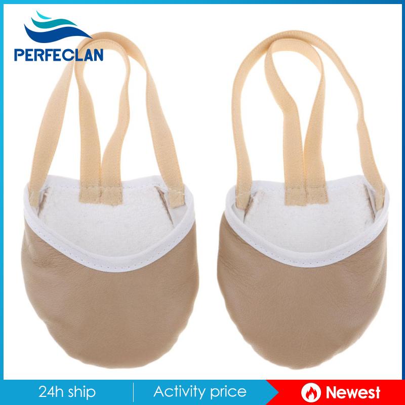 Giày Múa Ba Lê Bằng Da Hở Ngón 4X