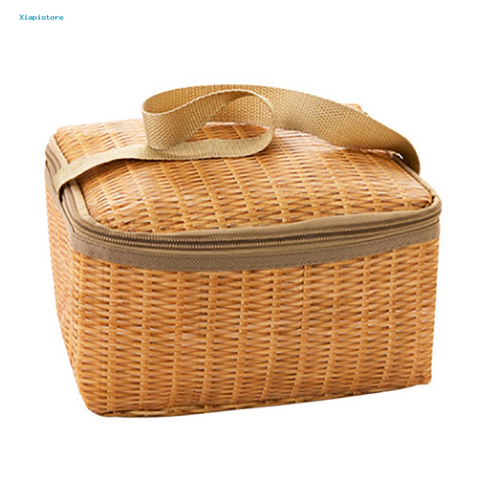 Túi Giữ Nhiệt Đựng Hộp Cơm Trưa Lót Lá Nhôm Tiện Dụng