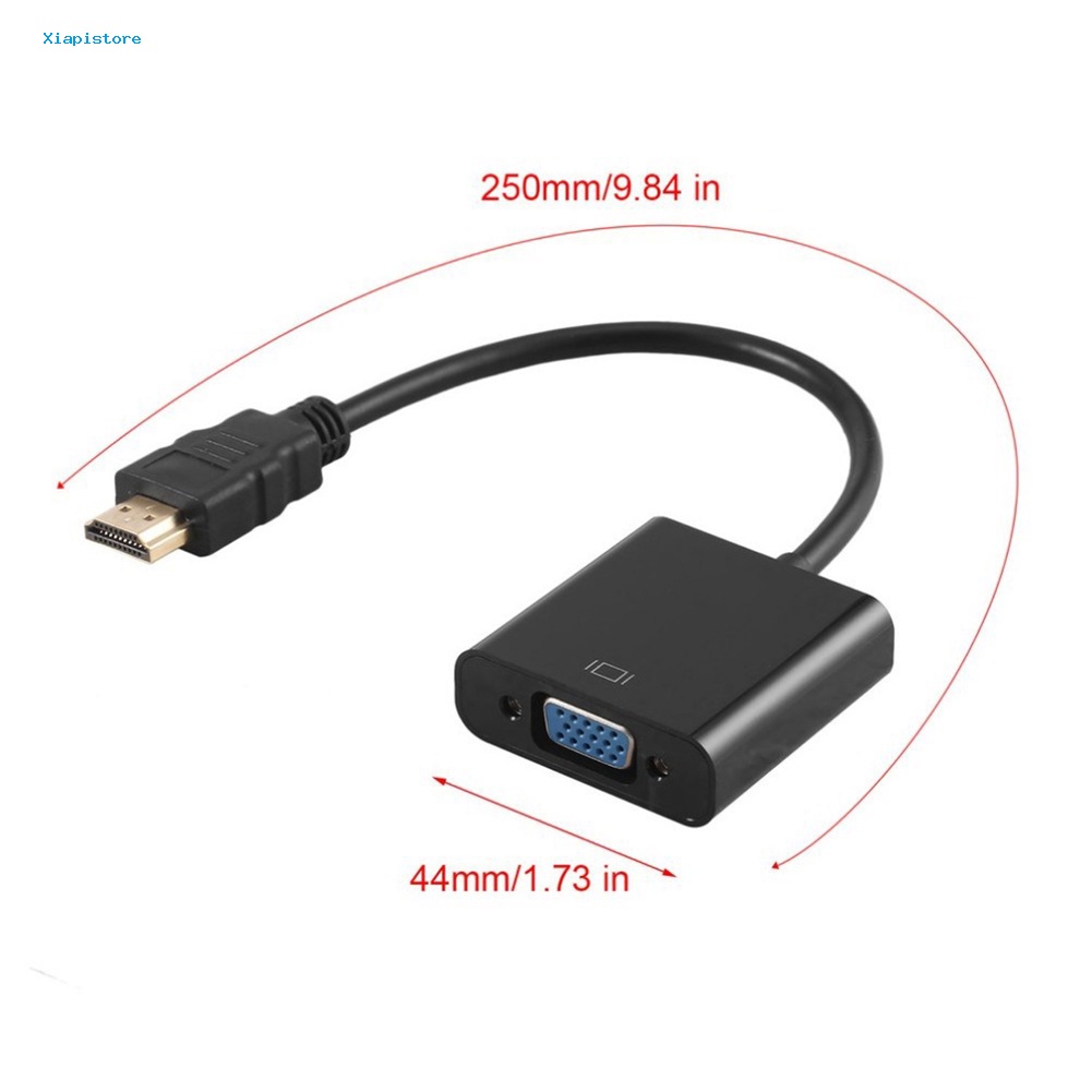 Cáp ChuyểN ĐổI 1080P HDMI Sang VGA Cho PC / Laptop / HDTV / DVD