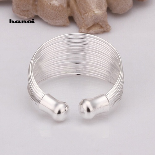 Nhẫn Hở Mạ BạC NhiềU LớP ThờI Trang Cho Nữ