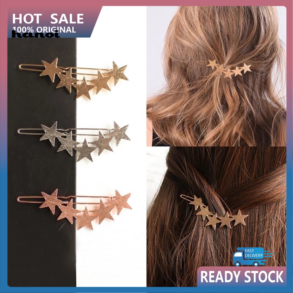 Kẹp Tóc Hợp Kim Thiết Kế Đơn Giản Thời Trang Cho Nữ