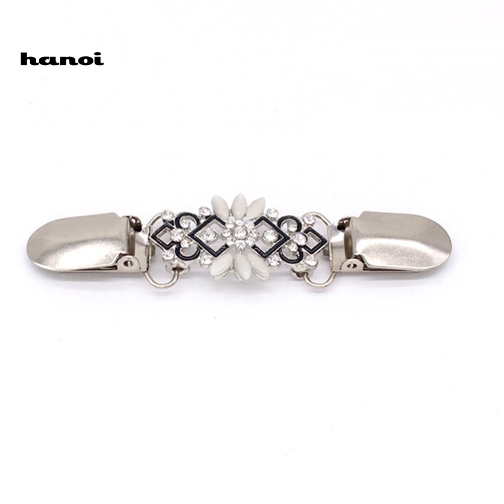 Kẹp Cài Áo Khoác Cardigan Đính Đá Thời Trang Cho Nữ