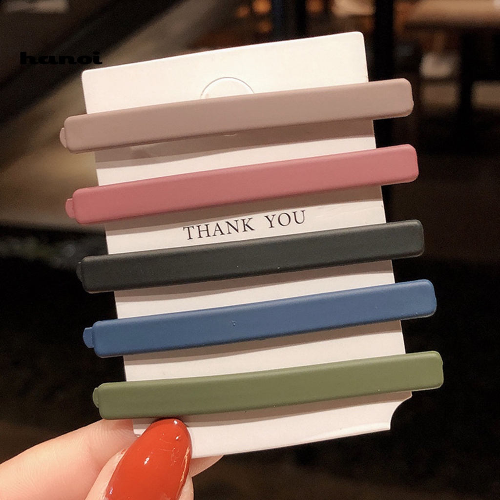 Set 10 Kẹp Tóc Co Giãn Cố Định Tóc Chống Trượt Chống Nứt Dành Cho Nữ