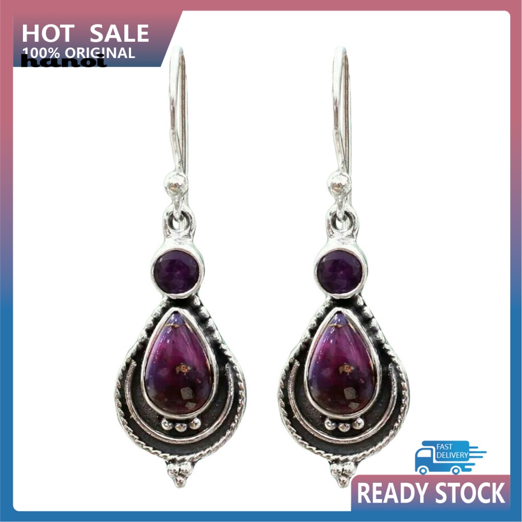 1 Đôi Bông Tai Đính Đá Thời Trang Sang Trọng