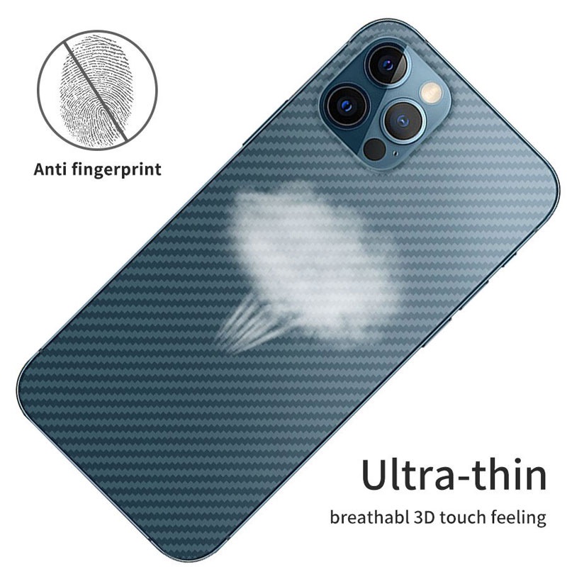 Miếng dán bảo vệ mặt sau bằng sợi carbon độc đáo cho OPPO Reno 10 8T 8Z 7Z Reno10 Reno8 T Pro+ Plus 5G 4G 2023
