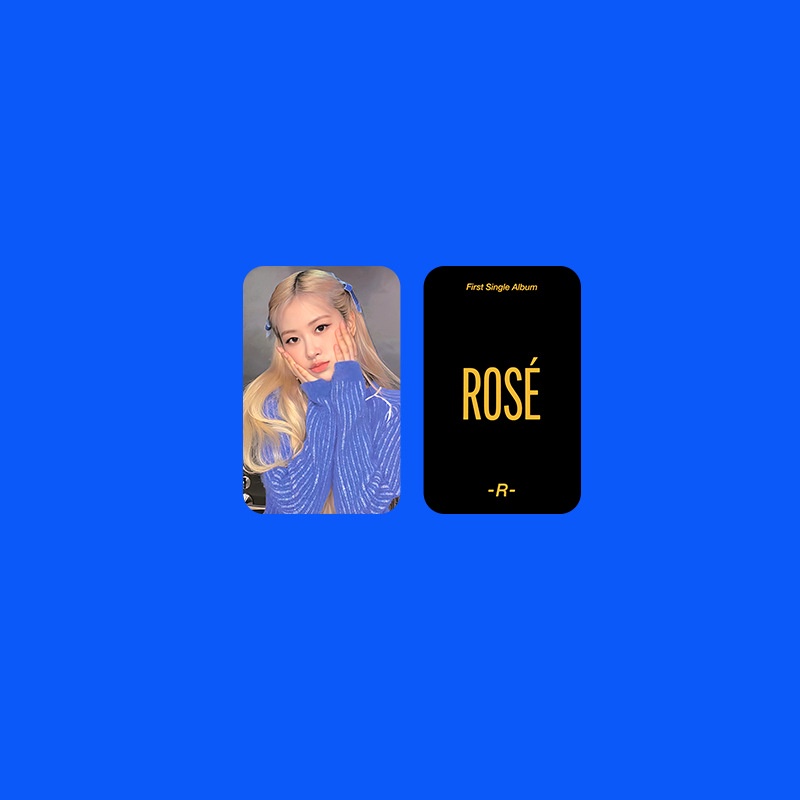 Bưu Thiếp Kpop BLACKPINK Cầm Tay Phiên Bản Đặc Biệt Solo K4 Thịt Công Chúa Thịt Cười