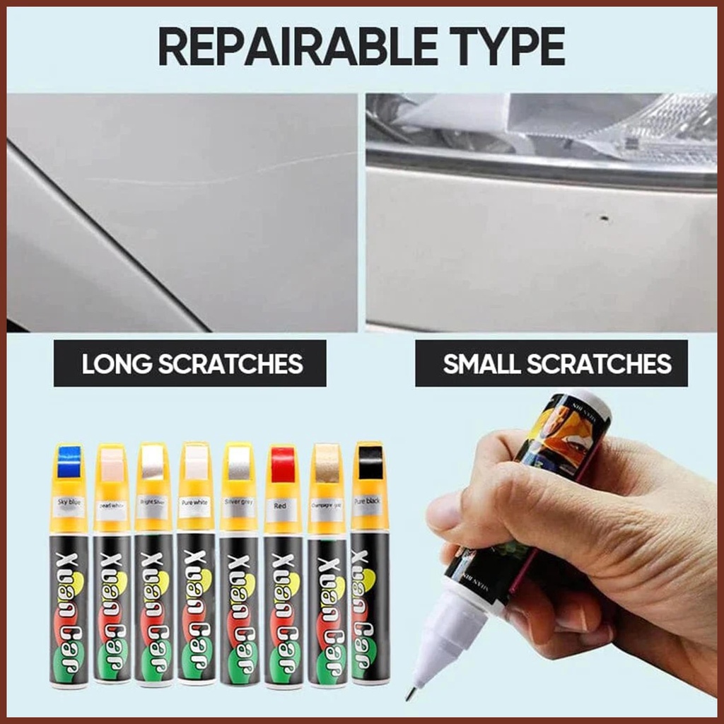 Bút Sơn Xe Hơi 12Ml Nhanh Khô Chống Thấm Nước Sửa Chữa Vết Trầy Xước Cho Minor haoyisvn