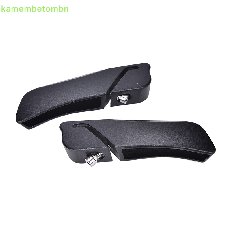 Kamembbn 2x hợp kim nhôm đen đạp xe đạp xe đạp leo núi tay lái thanh cuối tay nắm vn