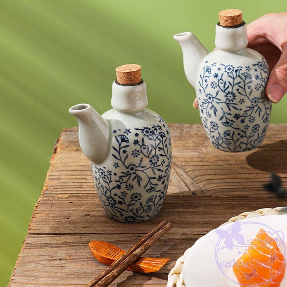 Bình Rót Dầu Nấu Ăn Bằng Gốm Sứ Dễ Vệ Sinh