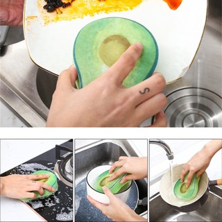 Miếng rửa chén EELHOE kiểu dáng quả bơ xinh xắn