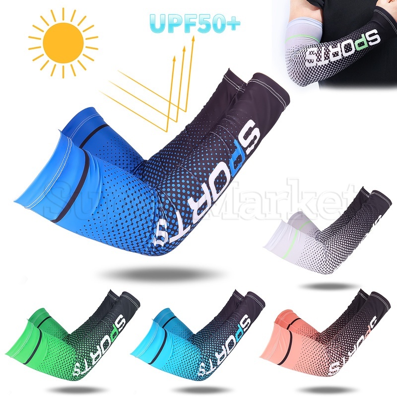 Găng Tay Chống Nắng Chống Tia UV Thoáng Khí Thấm Hút Mồ Hôi Tiện Dụng Cho Nam Và Nữ