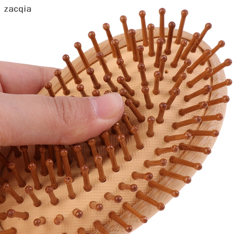 1 Lược Chải Tóc Massage Da Đầu Chống Tĩnh Điện Bằng Tre