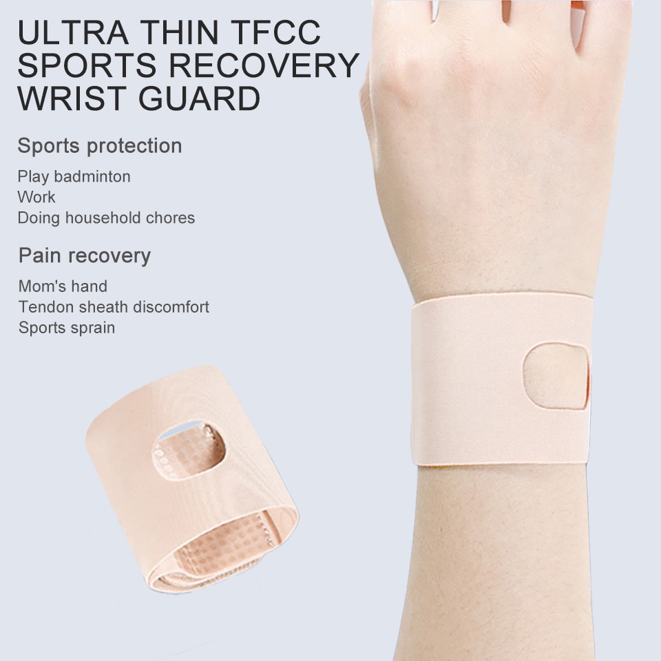 Áo Khoác Thể Thao Đơn Mỏng Phong Cách yoga TFCC Bong Gân Gân sheath Bảo Vệ Cổ Tay