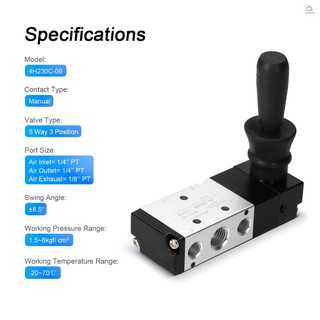 Van Khí Nén 3 Vị Trí 1 / 4 '' PT 5 Chiều