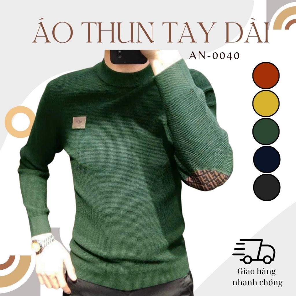 Áo thun nam tay dài AN-0400