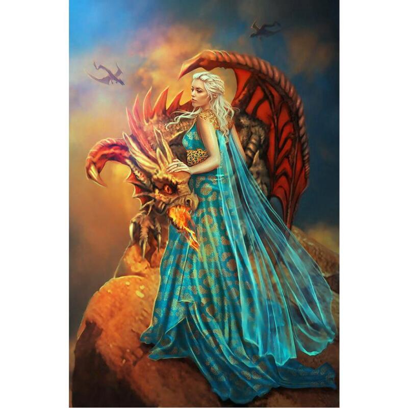 Đầm Maxi Hóa Trang Daenerys Targaryen Phim Game of Thrones