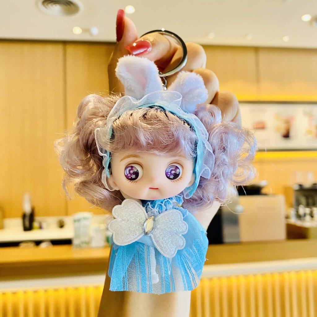 Mới Móc Khóa Hình Búp Bê Barbie Xinh Xắn