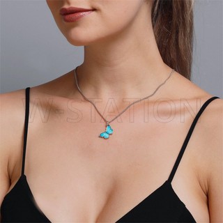 Dây Chuyền Mặt Bướm Phong Cách Hàn Quốc Cho Nữ