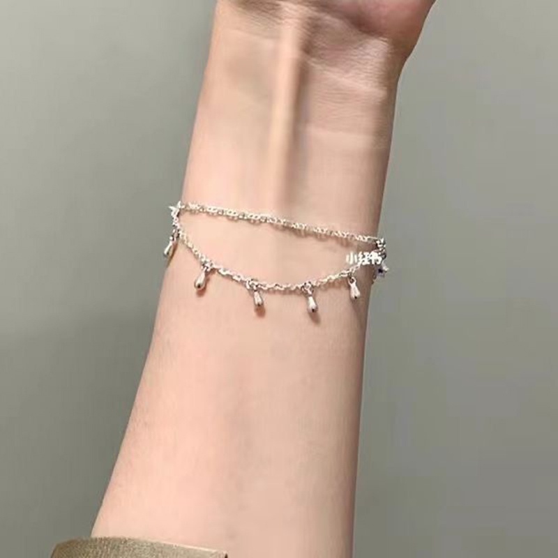 Vòng Tay Hợp Kim Đính Ngôi Sao Thời Trang Cho Nữ
