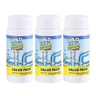 Sink&Drain Cleanerqian Strong Pipe Dredging Agent Pipe Deodorant 1/3 PCS