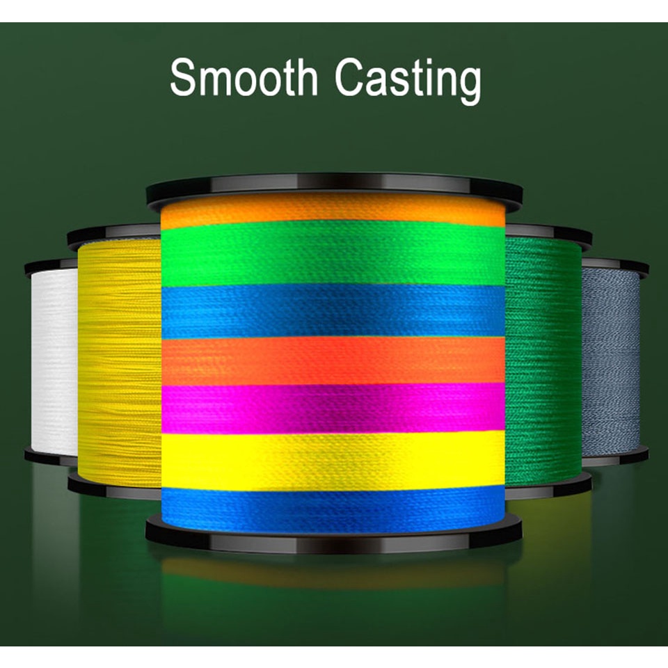 Daiwa Cuộn Dây Câu Cá Bện 8 Sợi pe 8 Sợi 300m 500m 18lb 22lb 35lb 87lbs Siêu Chắc Chắn