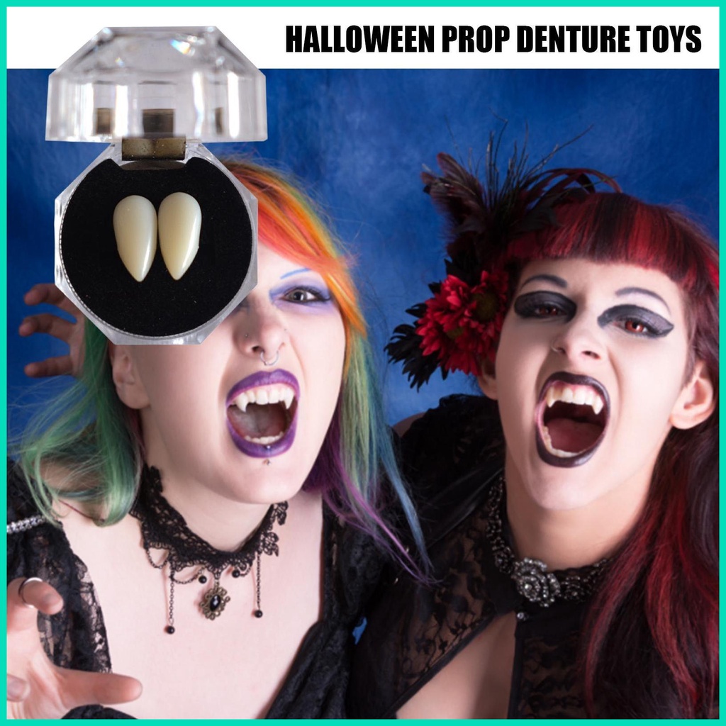 Răng Nanh Giả Hóa Trang Ma Cà Rồng Cho Lễ Halloween