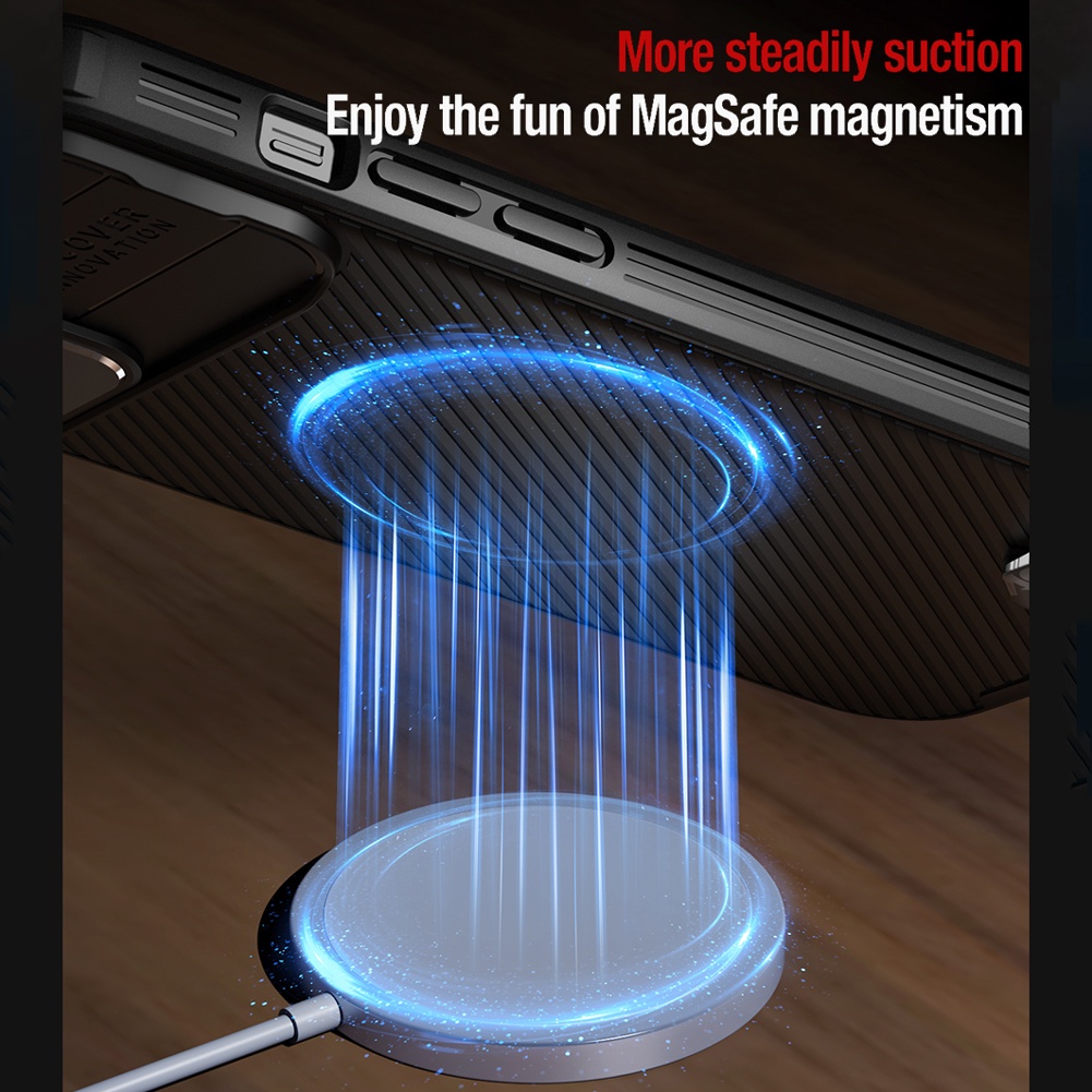 Ốp Điện Thoại Nillkin Ace CamShield Pro Có Dây Đeo Nam Châm Cho iPhone 14 Pro Max 14 Plus 13 Pro Max 12 Pro Max 13 12 Pro