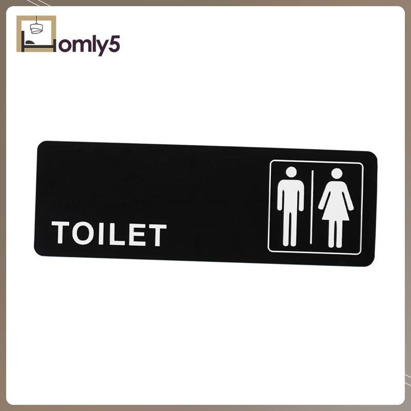 Bảng Kí Hiệu Nhà Vệ Sinh Nam Nữ Bằng acrylic Cho Nhà Hàng / Quán Cà Phê