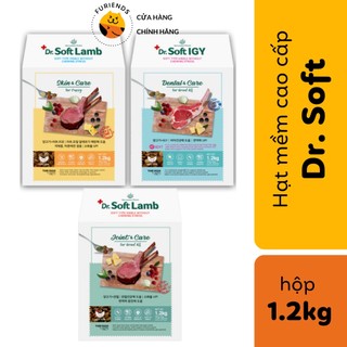 Hạt thức ăn cho chó mọi lứa tuổi dr.soft hạt mềm cao cấp - vị cừu 1.2kg