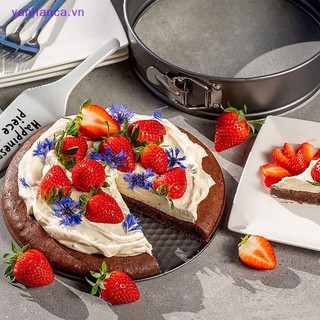 Yanca round springform pan non cheesecake mold with removable bottom baking mold bakeware spring form cake tin vn