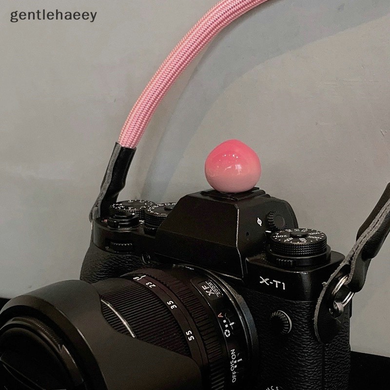 Gent cartoon doll hot shoe protection cover slr camera hot shoe cap chống bụi phim hoạt hình dễ thương chụp ảnh en