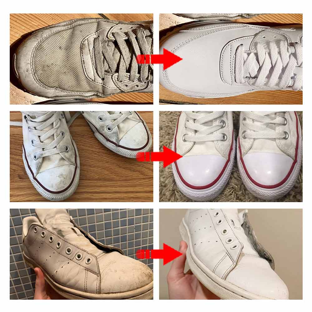 100g White Shoes Cleaning Stain Whitening Cleaner Dirt Cream For Shoe Brush Reusable Shoes Cleaning With Wipe Sponge