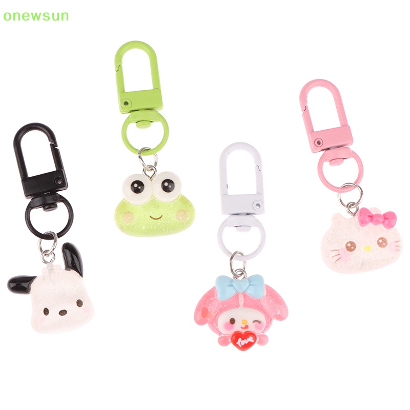 Onewsun melody bag keychain phim hoạt hình cinnamonroll hello kitty điện thoại dễ thương mặt dây chuyền đồ nữ tính mặt dây chuyền trang trí dây mới