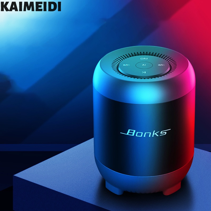 Loa bluetooth không dây kaimeidi ai thẻ cắm điều khiển bằng giọng nói nhân tạo thông minh âm thanh nhỏ máy tính di động