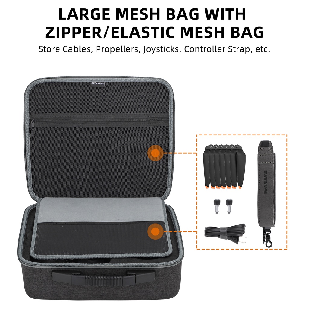 Thích hợp cho dji air 3 organizer bag túi đeo chéo cầm tay cho air 3 body remote control bag drop-proof portable bag