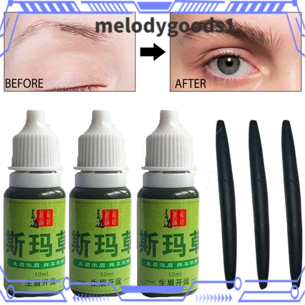 Melodygoods1 cilia growth nourishing liquid, nourishing usma grass eyebrow growth liquid, liquid extract 10ml eyelash growth liquid eyes