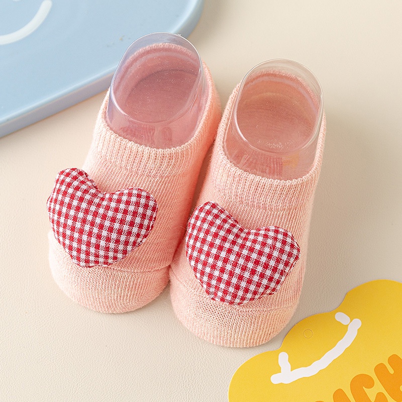 Dễ Thương Vớ Mỏng Thoáng Khí Chống Trượt Đính Nơ Hoa Xinh Xắn Cho Bé Gái