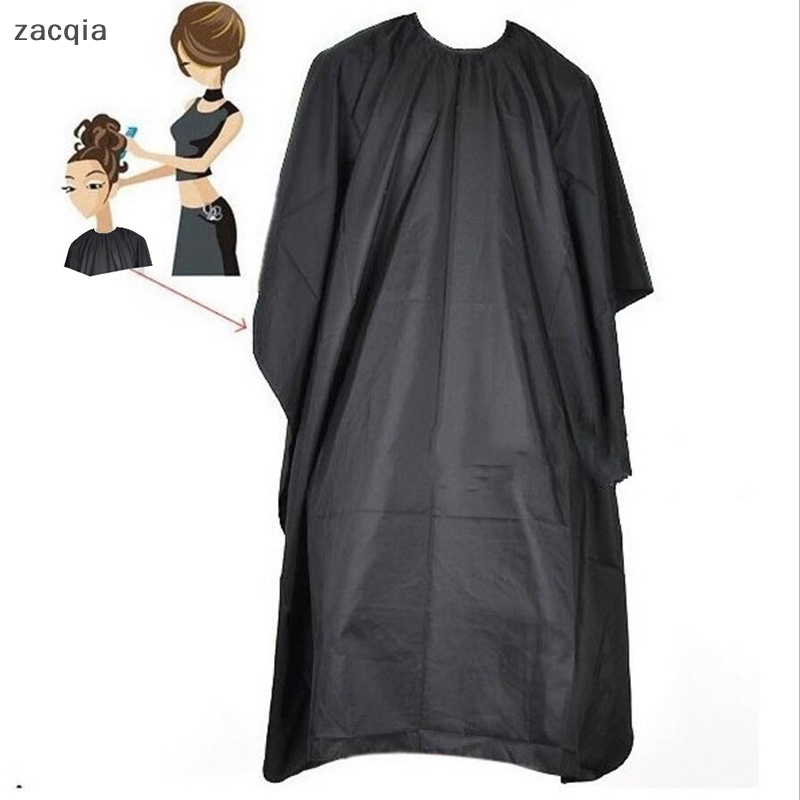 Làm tóc dành cho người lớn cape gown tiệm làm tóc che tạp dề chải lông unisex black cloak vn