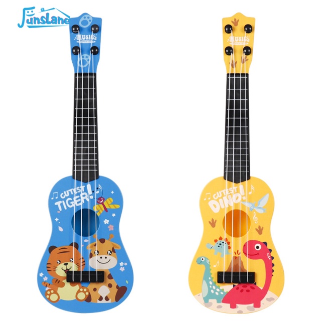 Đồ chơi đàn ukulele mini FUNSLANE 4 dây 16 inch giáo dục học tập cho trẻ em
