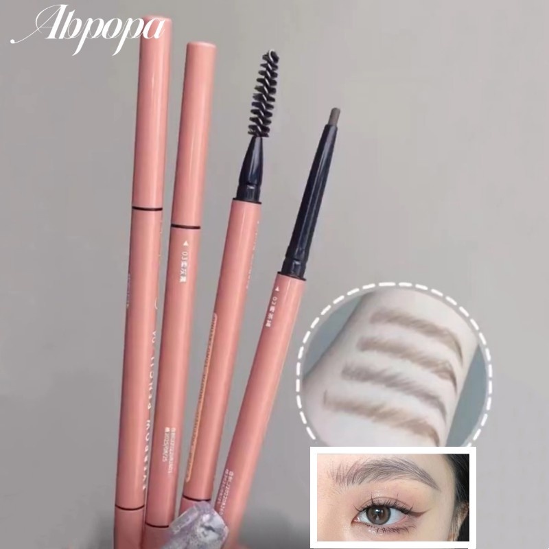 Abpopa double head ultra fine eyeliner pen chống thấm nước