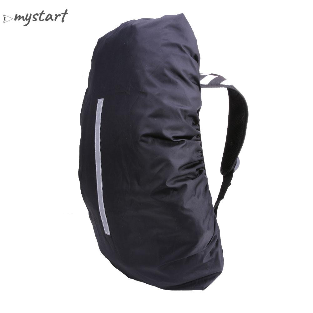 Ba lô 20-45l che mưa dải phản quang túi leo núi mũ trùm đầu để cưỡi an toàn