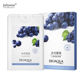 Xịt thơm miệng khử mùi hôi miệng Xịt thơm miệng tiện lợi Xịt thơm miệng JULYSTAR