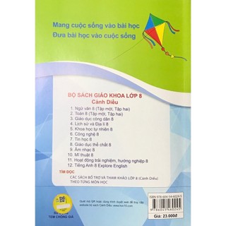Sách - Bài Tập Toán 8 - Tập 2 (Cánh Diều) (Chuẩn)