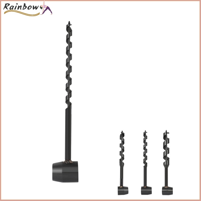 Máy khoan cầm tay bằng tay 45 thép carbon tay gỗ auger tay auger chế biến gỗ lỗ cưa cho mái ấm cắm trại bằng gỗ