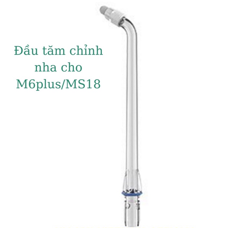 Bộ 4 đầu thay dành cho Máy tăm nước M6 Plus/Ms18 - Lẻ đầu thay máy tăm nước M6plus/Ms18 cho răng niềng