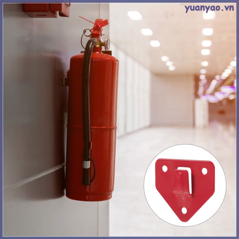 8 cái móc treo tường bình chữa cháy giá đỡ móc treo giá đỡ tam giác treo tường yuanyao.vn