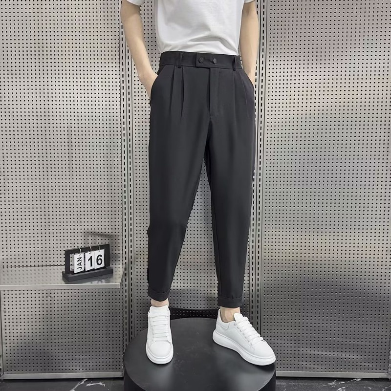 Quần Legging Dáng Rộng Thời Trang Mùa Hè Giản Dị Dành Cho Nam
