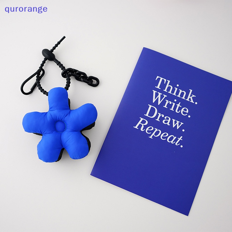 Qurange sweet cartoon keyring sun flower car keychain đáng yêu diy bag mặt dây chuyền phụ kiện ror