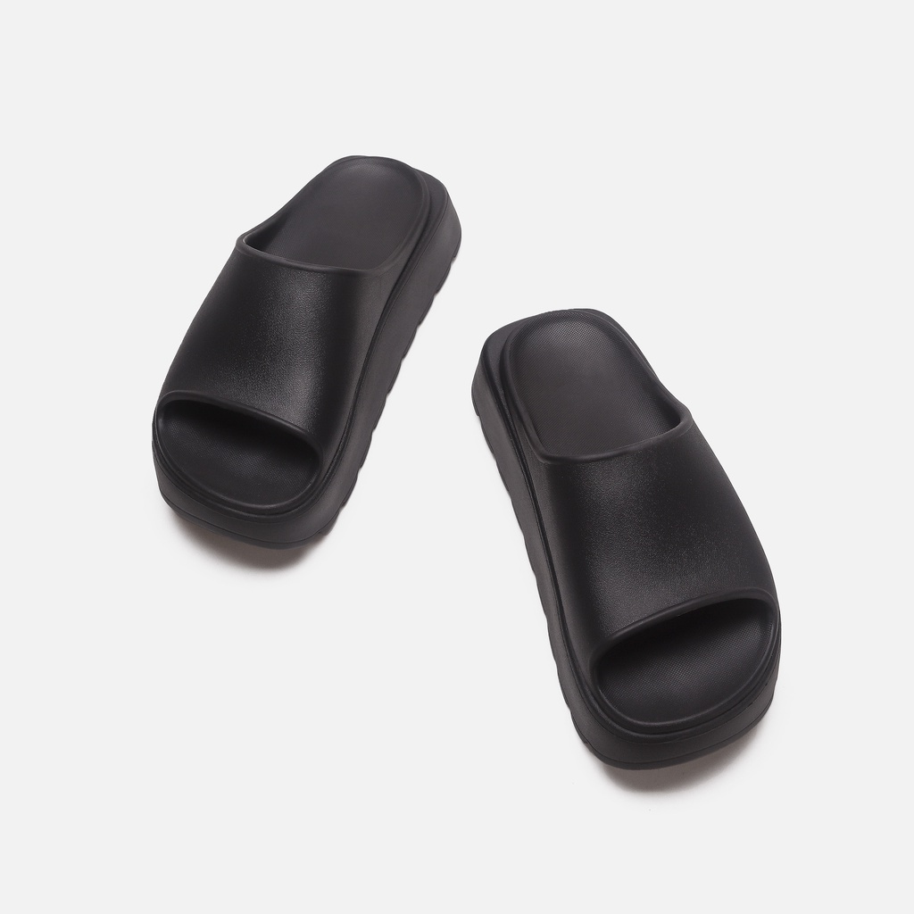 Dép nữ AYUER đáy dày nhẹ 5.5cm màu trơn chống trượt phong cách Hàn Quốc ngoài trời