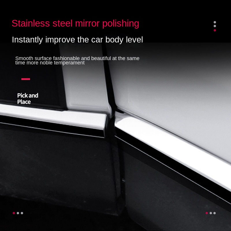 Mazda cx5 thích hợp cho 17-22 mazda cx5 sửa đổi thân xe bằng thép không gỉ cx-5 dải sáng bên cửa